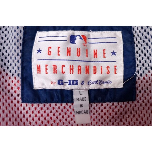 G-III Carl Banks MLB St Louis Cardinals Baseball Large Full Zip Spellout Jacket - Picture 12 of 16